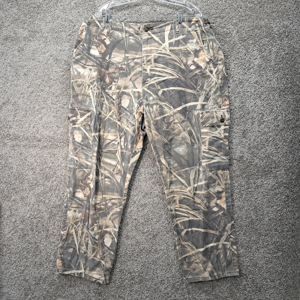 Cabelas Mens Advantage MAX-4 HD Camo Cargo Hunting Pants‎ 42 Reg 941792